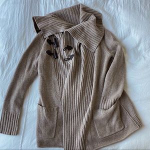 Brochu Walker Tan Cardigan Sweater